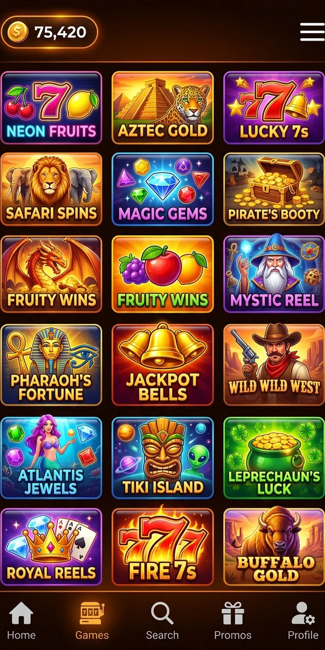 Bizzo mobile casino lobby shown on a phone