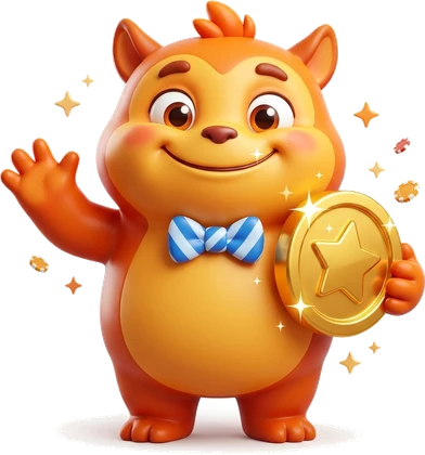 Bizzo crown mascot